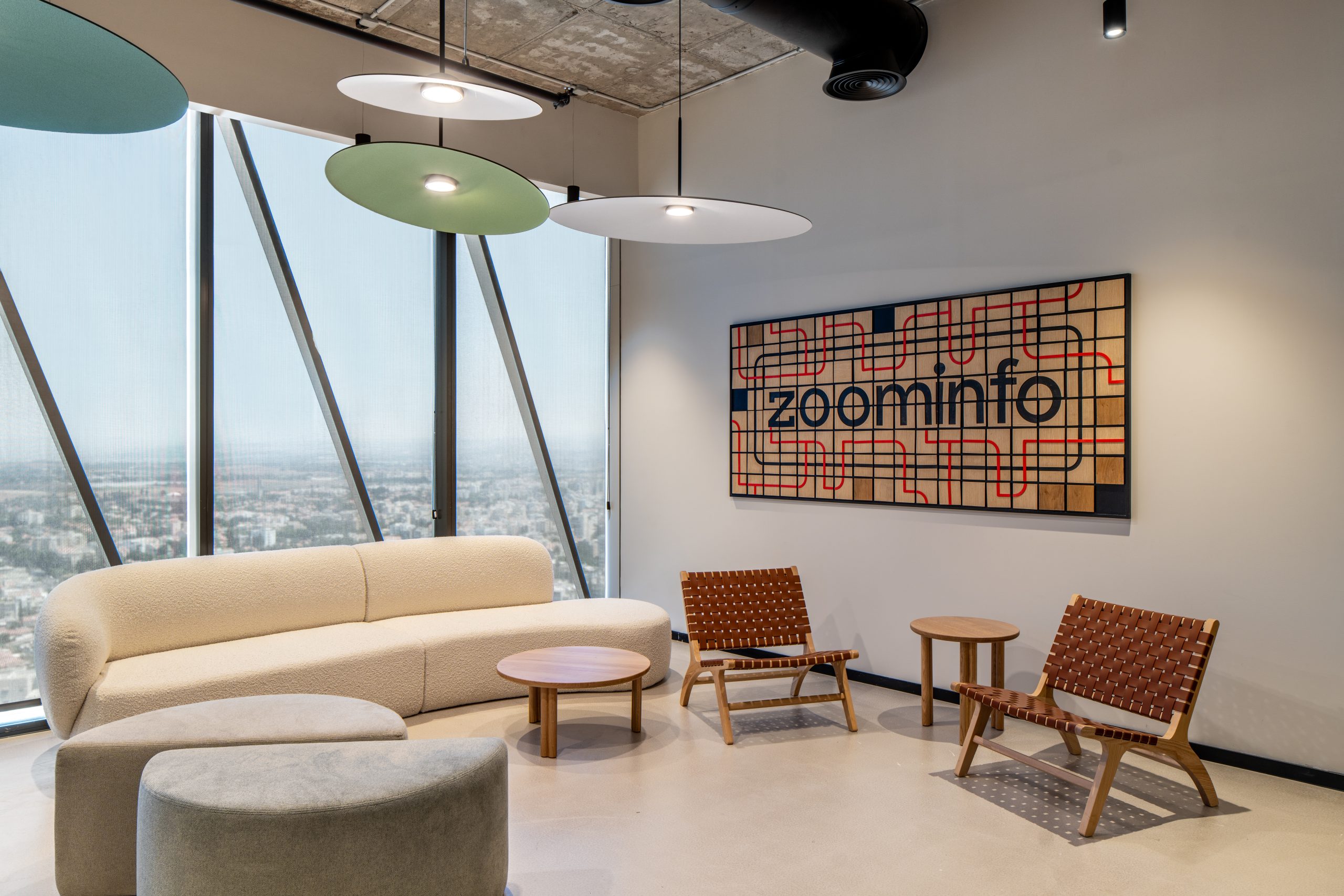 Zoominfo workplace branding by Studio Hube