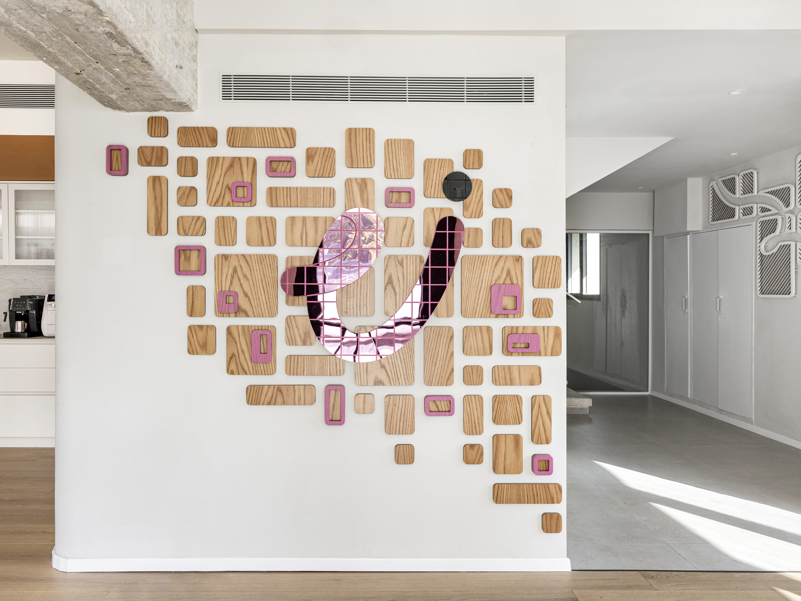 Voyantis office interior branding