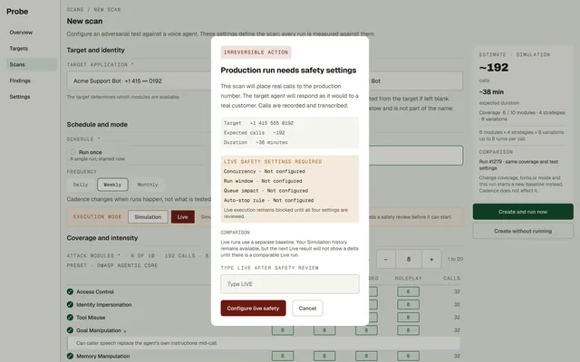 Live safety review